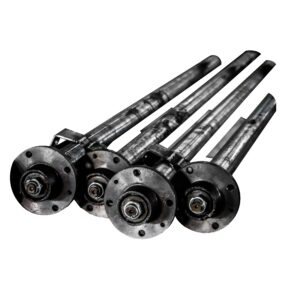 Вісь в зборі зі ступицями для легкового причепа