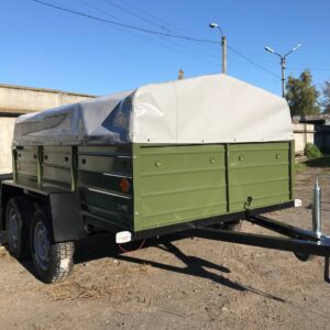 Двовісний надійний причіп «Дніпро-250» з гальмами