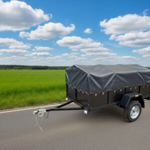 Легковий бакелітовий причіп Дніпро-210 на ресорах Ал-ко